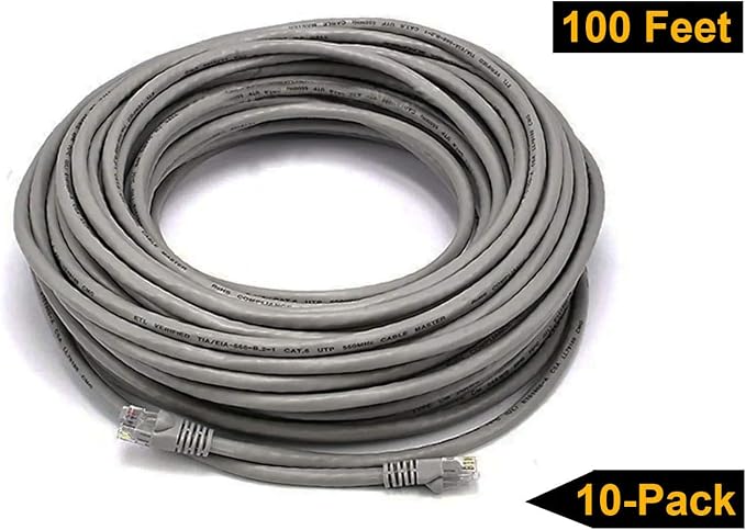 iMBAPrice 3' Cat5e Molded Ethernet Cable, 10 Pack - Image 9