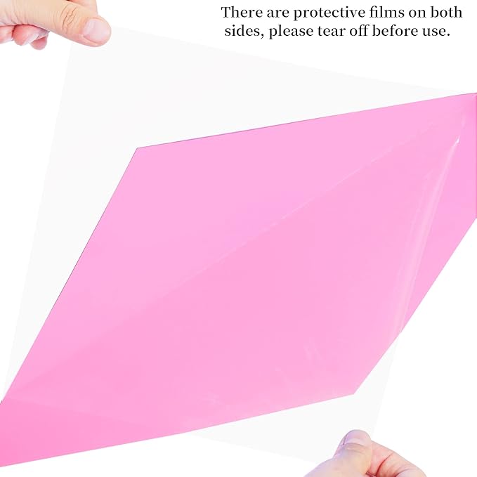 Lystaii 9pcs Gel Light Filter Color Correction Colored Overlays Transparent - Image 3