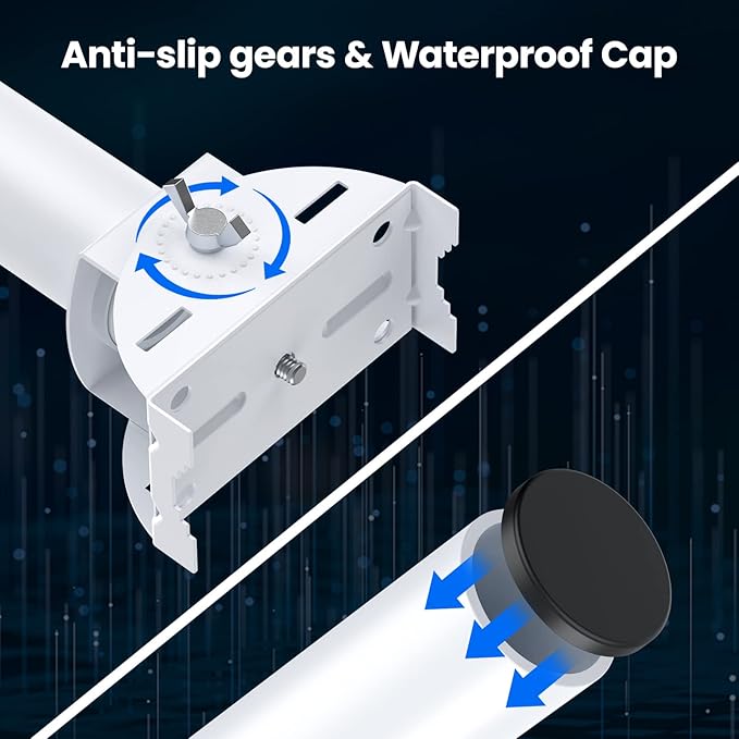Universal Wireless Bridge Bracket Mount, ULNA Pole and Wall-Mounted Mount - Image 4