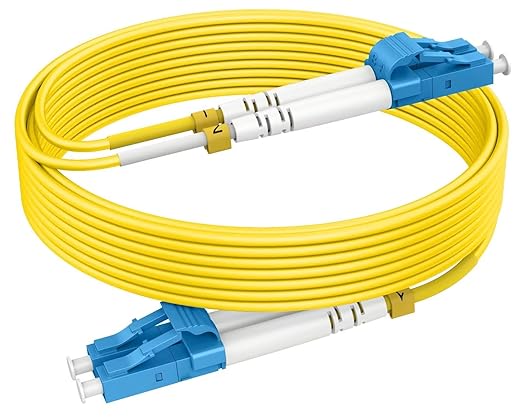 400ft OS2 LC to LC Single Mode Fiber Patch Cables, Options 7inch~1000ft by RamboCables