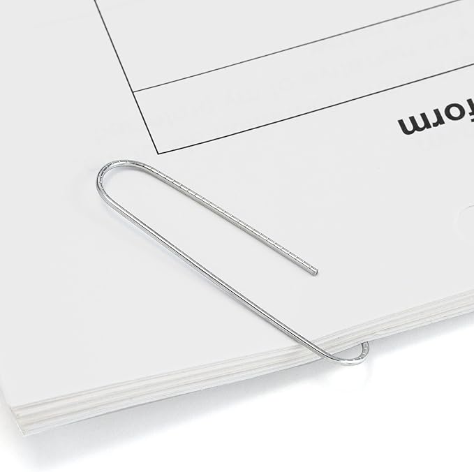 Officemate 3-Pack 99915 Giant Non-Skid Gem Paper Clips (99935)