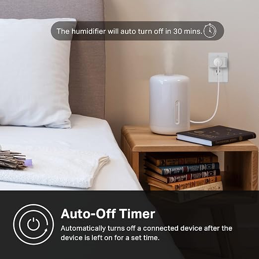 Kasa Matter Smart Plug w/ Energy Monitoring, Compact Design, 15A/1800W Max - Image 8
