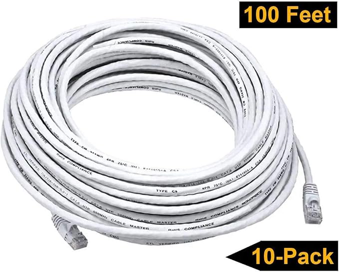 iMBAPrice 50 ' Cat5e Network Ethernet Patch Cable, 10 Pack - Image 8