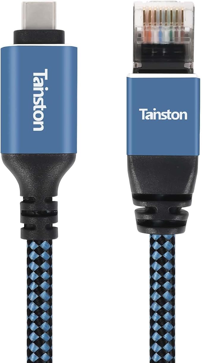 USB C to Ethernet Cable, 10Ft Type C to RJ45 Cable, USB C to Gigabit Ethernet by Tainston