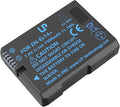 LP EN-EL14 EN-EL14a Battery Rechargeable, 1500mAh Battery Compatible by LP