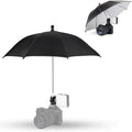 3 Level Height Adjustable Camera Hot Shoe Umbrella, Upgrade Rain Umbrella by Kiorafoto