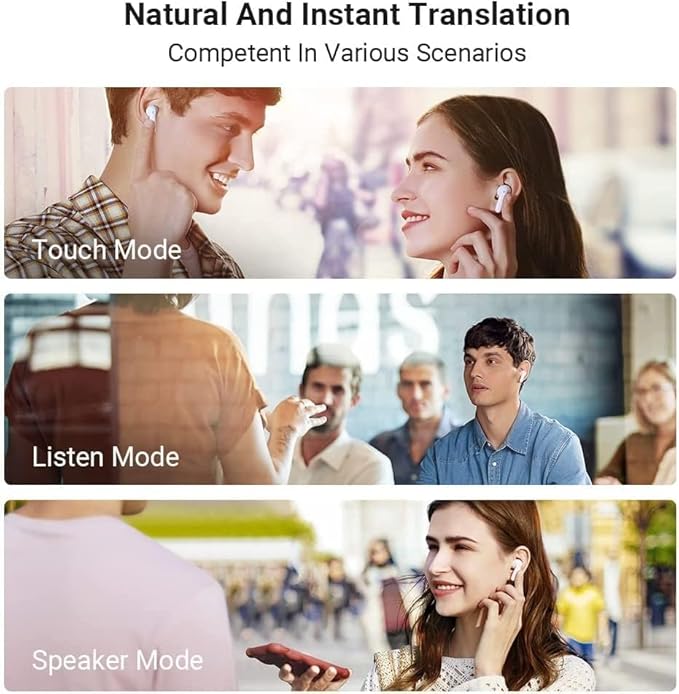 Timekettle M3 3-in-1 Language Translator Earbuds, Real-Time Translation in 43 - Image 5