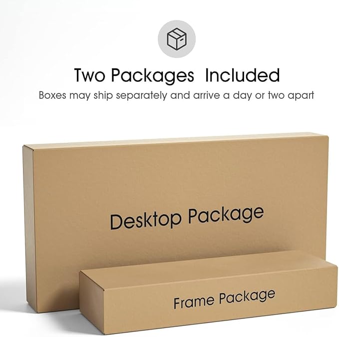 FEZIBO One-Piece Standing Desk Adjustable Height Stand up Home Office Desk, 55x24 Inch Electric Standing Computer Desk, with 4 Memory Presets, Fixable casters, White