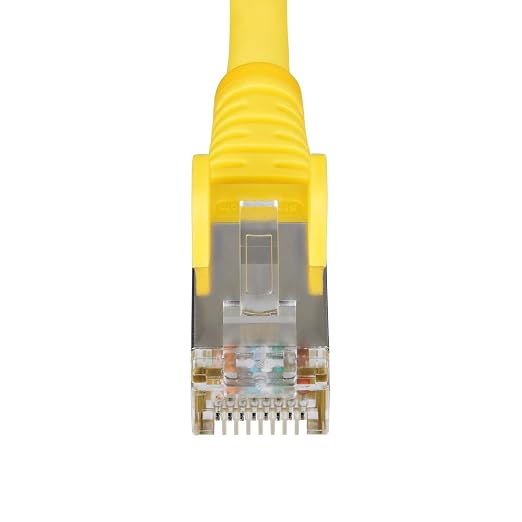 StarTech.com 6ft Yellow CAT6a Ethernet Cable, Snagless RJ45, 100W PoE++ - Image 4