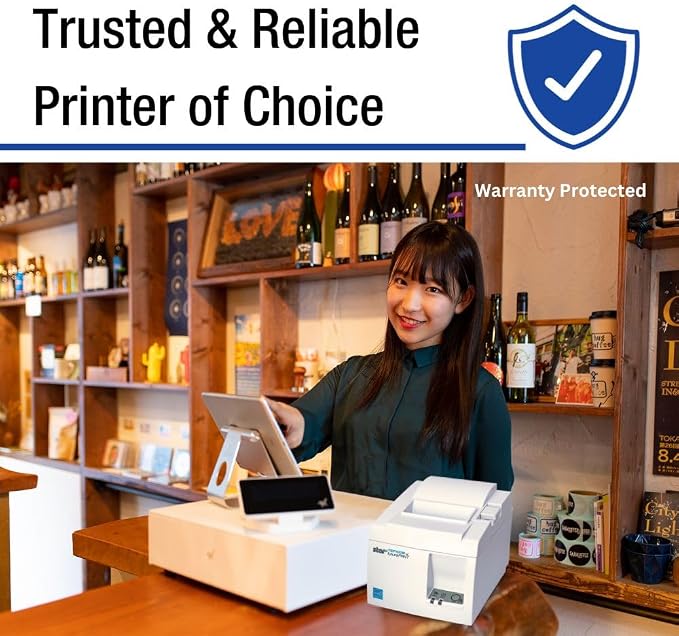 Star Micronics TSP143IIIBi Bluetooth Thermal Receipt Printer - Image 7