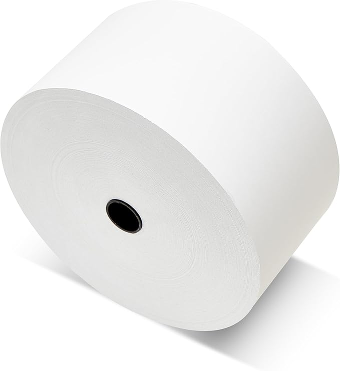 3 1/8" x 815' Heavy Weight ATM Thermal Receipt Paper Rolls Compatible with most Nautilus Hyosung ATM's. (Pack of 8)