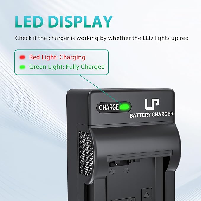 NP-FW50 Battery Charger, LP Charger Compatible - Image 3