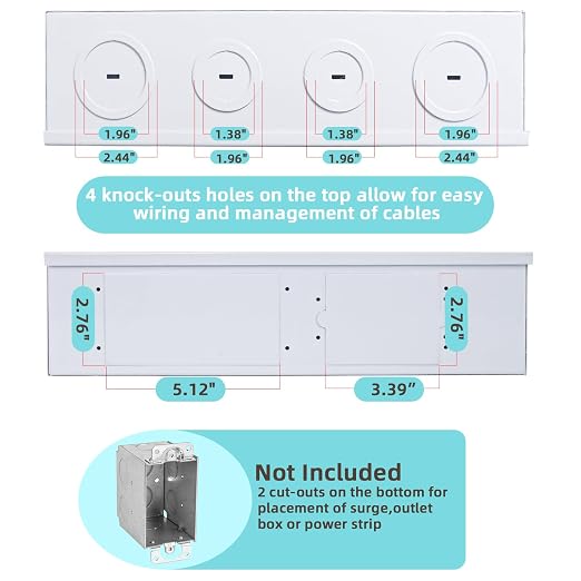 XMK 20 Inch Structured Wiring Enclosure - Image 5