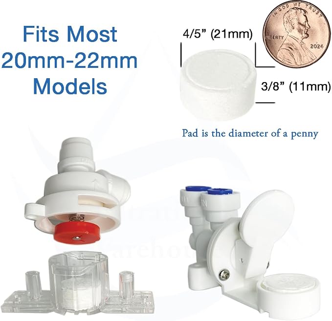 20mm 25-Pack Leak Stop Valve Replacement Pads, US Company! Support American - Image 3