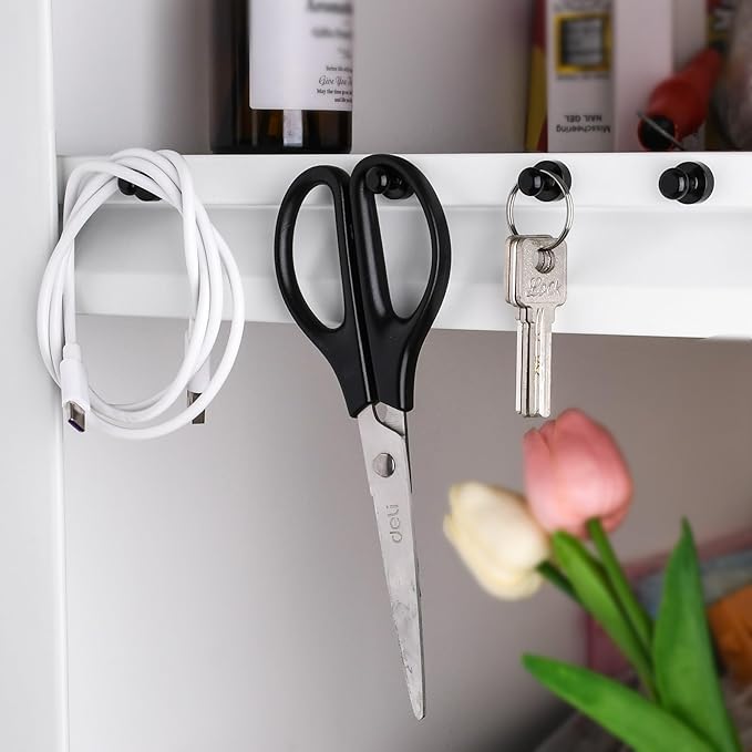 22 Pack Fridge Magnets, Black Strong Magnets for Whiteboard, Push Pin Magnets Refrigerator Magnets Small Strong Neodymium Magnet for Office, Classroom, Kitchen, Home