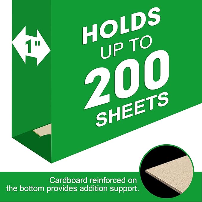 Extra Capacity Hanging File Folders, RAZCC 60 Pack Letter Size Reinforced Hanging Folders with Heavy Duty 1 Inch Expansion for Bulky Files, Filing Cabinet, Adjustable Tabs, Assorted Colors