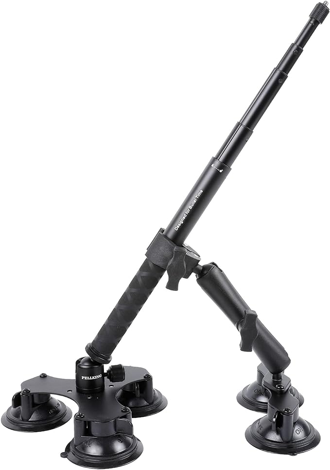 PellKing Suction Car Mount for Insta360 x5, One RS, R Compatible by PellKing