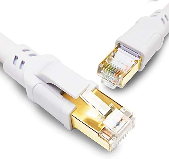 Yauhody CAT 8 Ethernet Cable 65FT, High Speed 40Gbps 2000MHz SFTP Internet by Yauhody