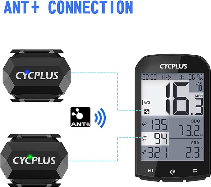 CYCPLUS Cycling Speed and Cadence Sensor Bluetooth & ANT+ Wireless Bike Cadence - Image 5
