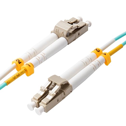OM4 LC to LC Fiber Patch Cable 1M/3ft, Length Options 0.2m-200m, 40G/100Gb - Image 4