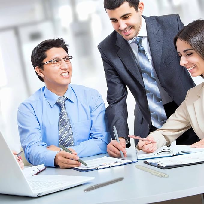 5 Pcs 0.5mm Quick Dry Pens Fine Point Smooth Writing Pens for Journaling Note Taking Black Ink Gel Pens for Office School Supplies Gifts Women Teacher Students (Morandi Colors)