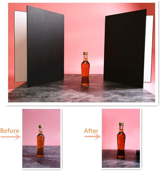 Light Reflector 3 in 1 Photography Reflector Cardboard, A4 Size Folding Light - Image 2