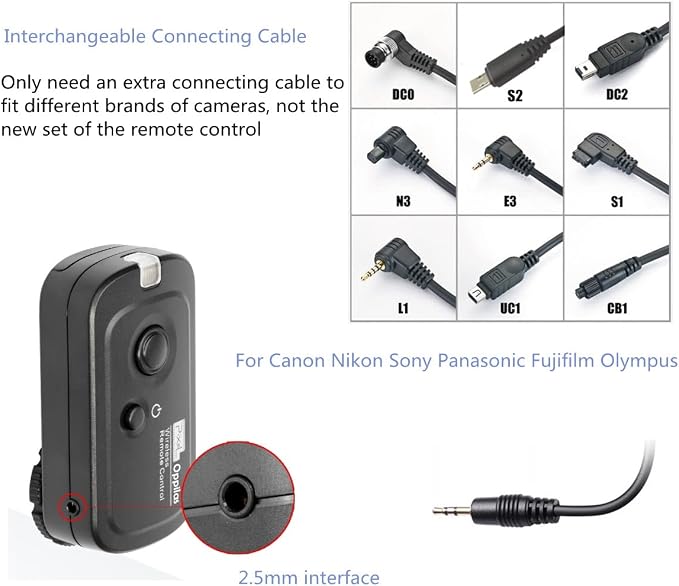 Pixel RW221-S1 Camera Remote Shutter Release Wireless Radio Control Compatible - Image 4