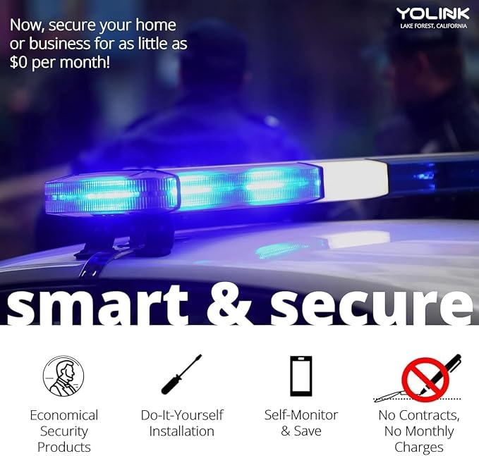 YoLink Hub, Outdoor Security Siren & Smart Alarm Controller and SirenFob Kit - Image 6