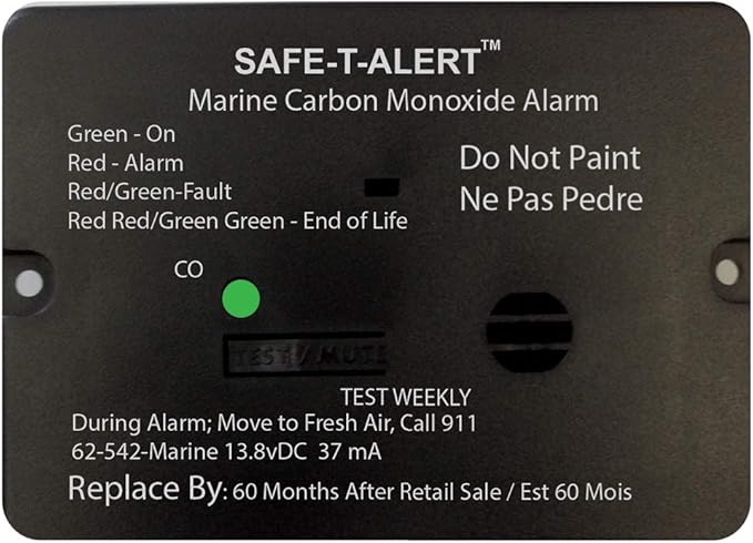 Safe-T-Alert 62 Series Carbon Monoxide Alarm w/Relay - 12V - 62-542-R-Marine - by SafeTAlert