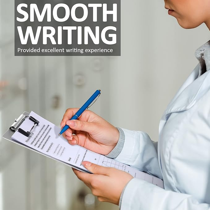 Epakh 4 Pieces Clipboard Bulks Metal Clipboard Aluminum Office Low Profile Clip Standard A4 Letter Size Metal Clip Board, Size 12.5 x 9 Inch