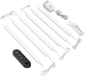 Remote Control Under Cabinet Led Light Plug in, Dimmable Daylight White 4500K by ASOKO