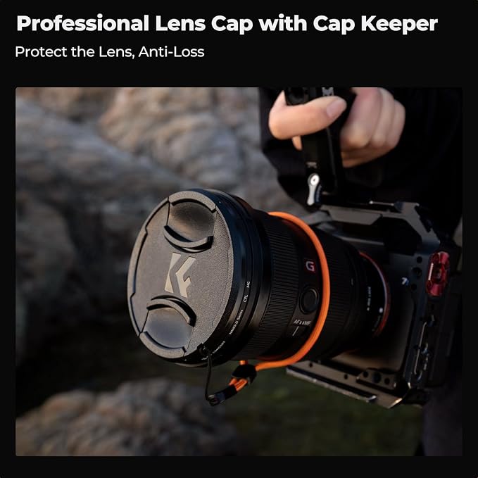 K&F CONCEPT 62mm Circular Polarizer Lens Filter - Image 6