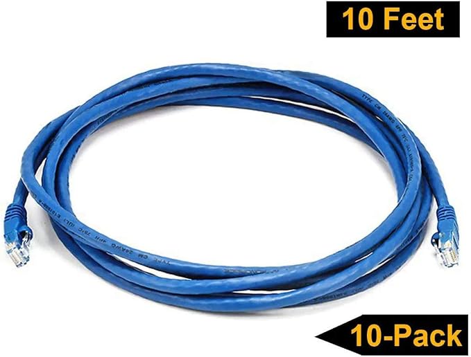 iMBAPrice 7' Cat5e Network Ethernet Patch Cable, 10 Pack - Image 5
