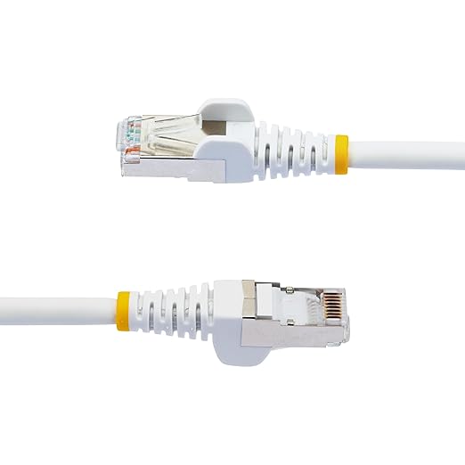 StarTech.com 100ft White CAT6a Ethernet Cable, Snagless RJ45, 100W PoE++ - Image 3