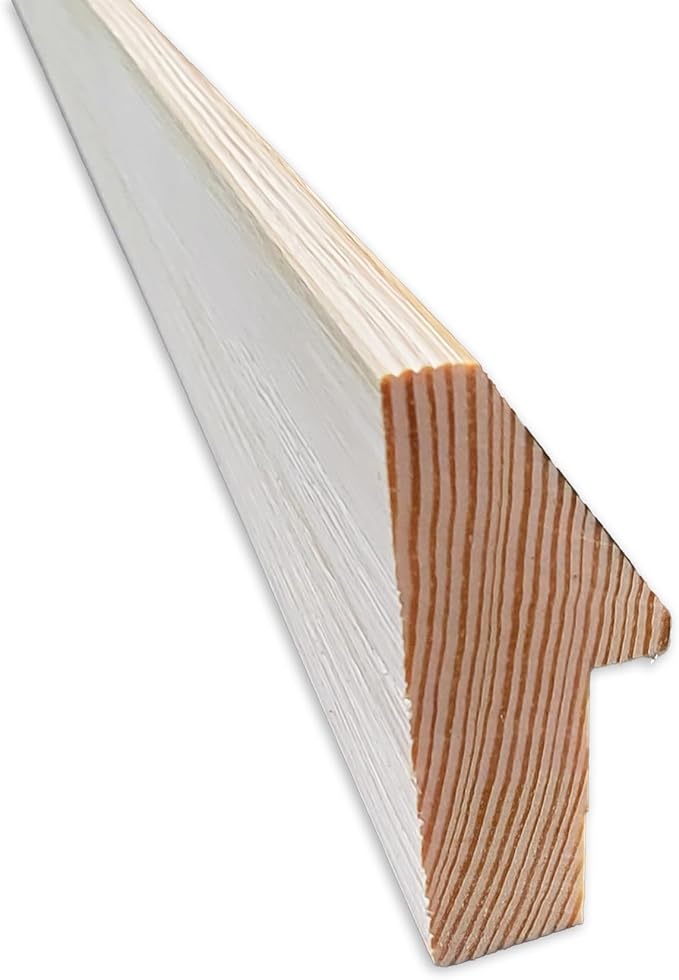 Amanti Art Natural Cork Board for Wall, 35x43 Vision Board with White Frame, Oversize Corkboard Office Decor for Home Organization, Modern Corkboard Pinboard to Display Items for Home Organization in