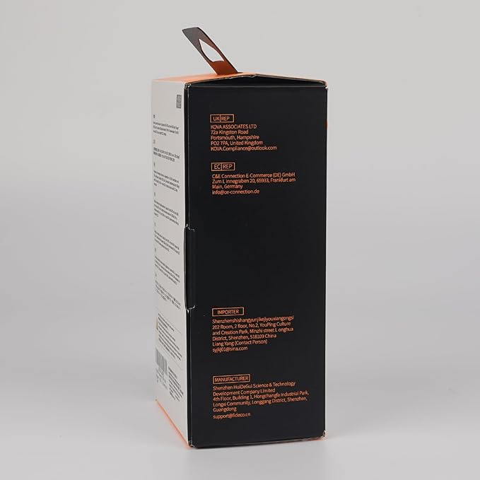 FIDECO Powered USB Hub, 7 Port USB 3.2 Gen 2, 10Gbps Fast Data Hub for iPhone 16/15 and Laptop, Aluminum USB Splitter with 5V 3A Power Adapter, 4 USB-A and 3 USB-C Ports, Support BC1.2 Charging