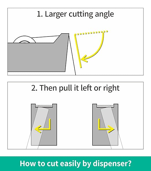 48 Rolls Transparent Tape Refills, Clear Tape Dispenser Refill Rolls, Glossy Gift Wrap Tapes for Office, School, Home, 3/4 x 800 Inches