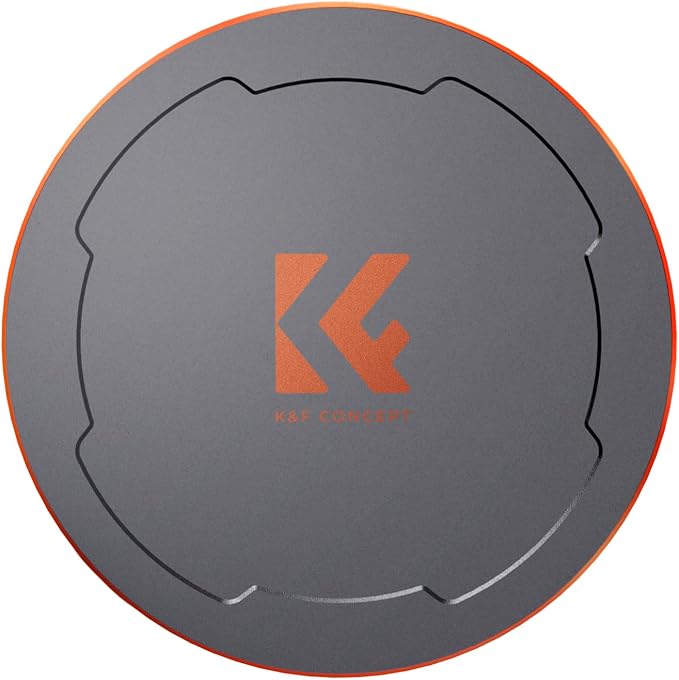 K&F CONCEPT 77mm Thread & Magnetic 2-in-1 Lens Filter Cap Only Compatible - Image 2