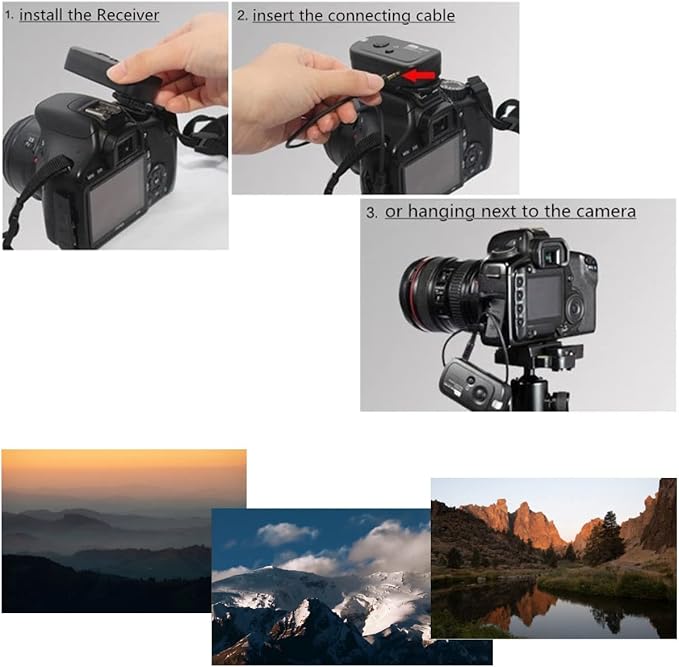 Pixel RW221-S1 Camera Remote Shutter Release Wireless Radio Control Compatible - Image 5