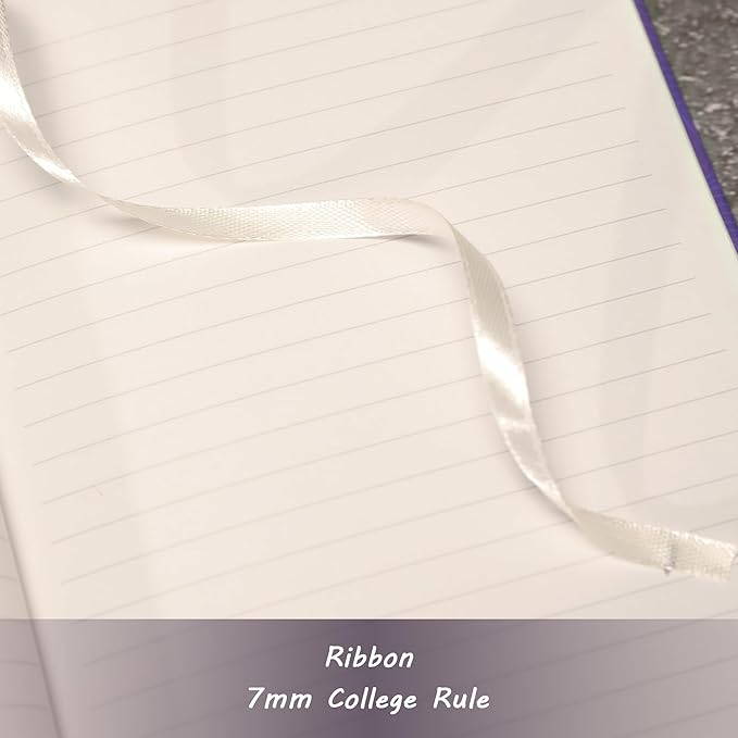 Journals for Women, 256 Pages 100 GSM Thick Paper, Hardcover Journal for Writing, College Rule Notebooks for Note Taking, Diary Notepad, 5.2 x 7.7 in