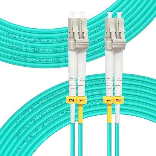 FLYPROFiber- Fiber Patch Cable, OM3 30Meter/98ft LC to LC Fiber Optic Cable by FLYPROFiber
