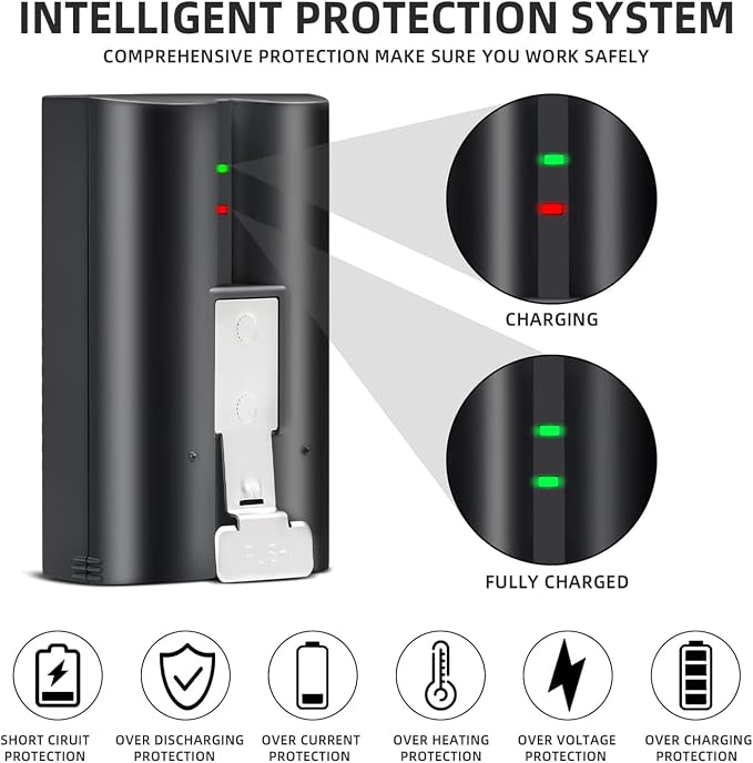 New V4 Battery for Ring-Doorbell-Camera 2/3/4/3+/3plus, Stick-Up Cam, - Image 5