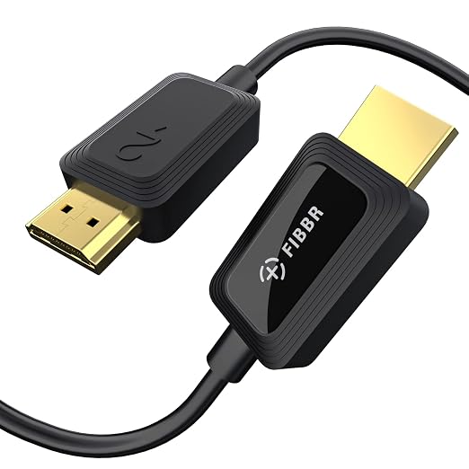 8K Fiber Optic HDMI Cable 3ft, 48Gbps Ultra High-Speed HDMI 2.1 Cable 8K@60Hz by FibbrOfficial