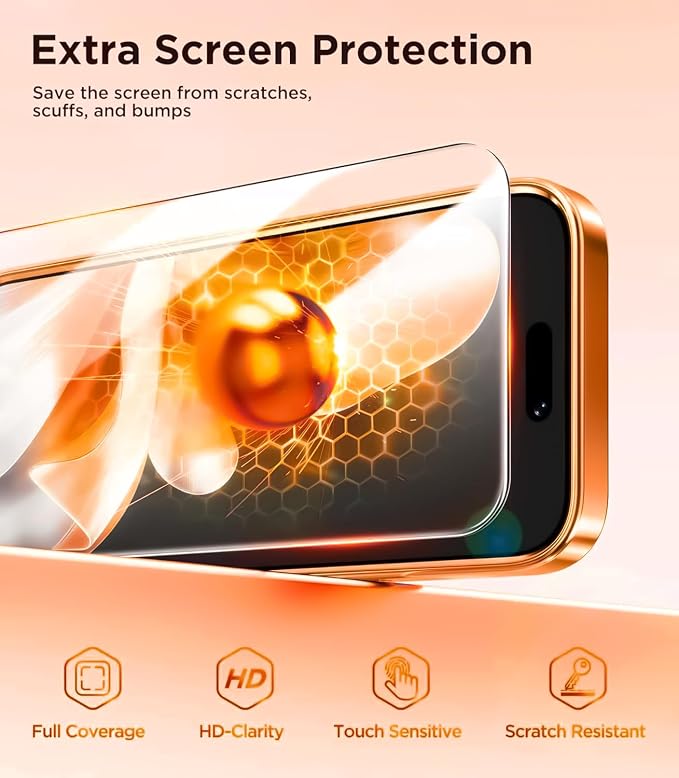 Magnetic Glossy Case for iPhone 17 Pro Max, iPhone 17 ProMax Phone Case Slim - Image 6