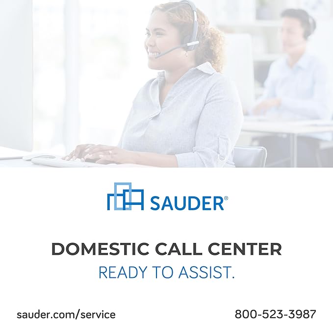 Sauder International Lux Bookcase/ book shelf, Satin Gold finish