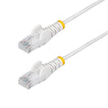 StarTech.com 50ft White Slim CAT6 Ethernet Cable, Snagless RJ45, 28AWG Pure by StarTech