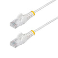 StarTech.com 10ft White Slim CAT6 Ethernet Cable, Snagless RJ45, 28AWG Pure by StarTech