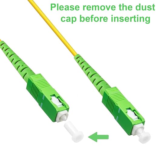 FLYPROFiber- OS2 Single Mode Fiber, 2M SC/APC to SC/APC Fiber Optic Path Cable - Image 5
