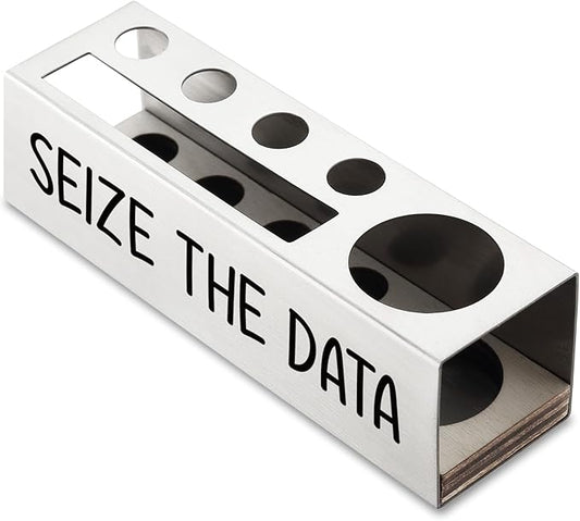 Seize The Data Desk Decor Stainless Steel Pen Pencil Holders WCC59