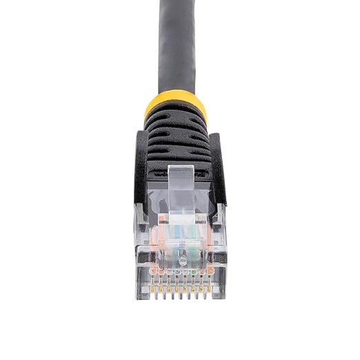 StarTech.com Cat5e Patch Cable - 10 ft - M/M - Black - Image 4